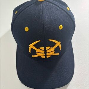 Denver Nuggets Zephyr Navy and Yellow Men's Cap